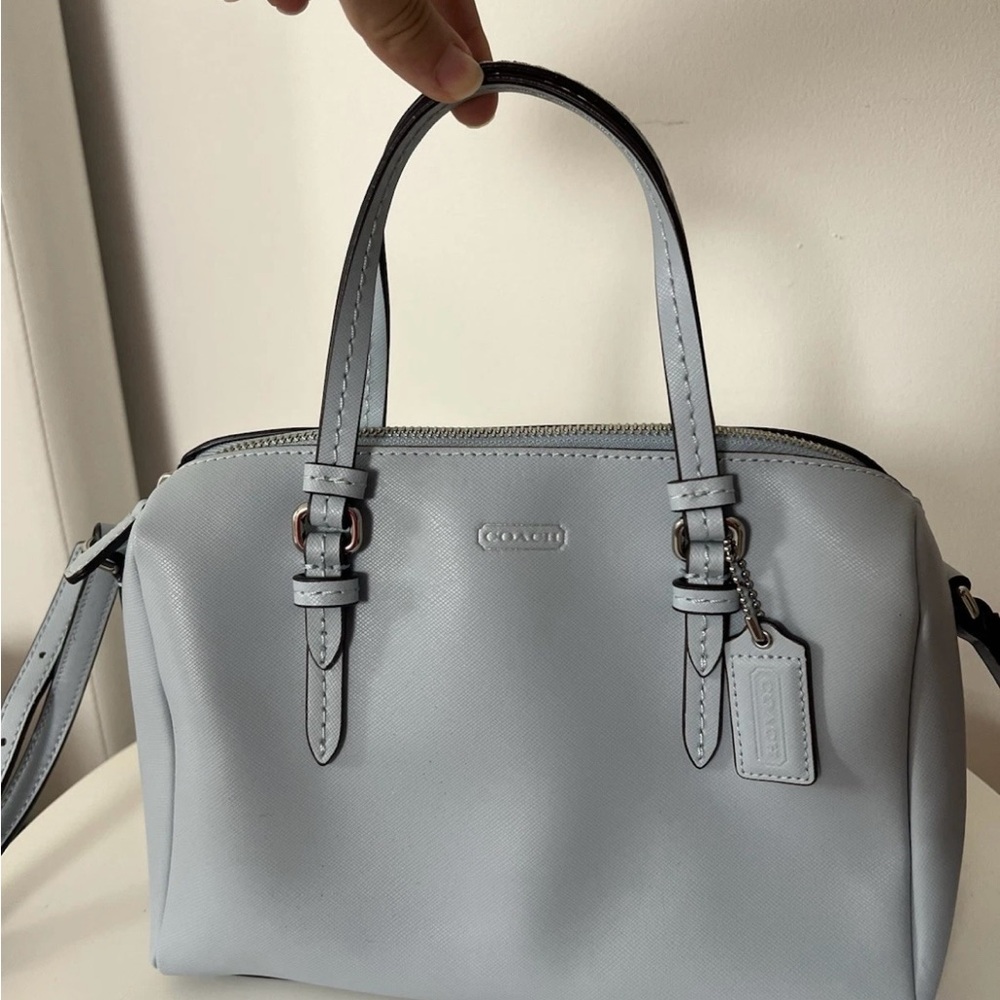 Coach Sky Blue Women's Satchel
